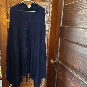 LuLaRoe Dark Blue Mimi Shawl